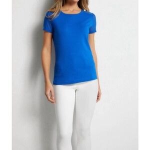 Anatomie Melissa Mesh Travel Short Sleeve Tee Shirt Size XS